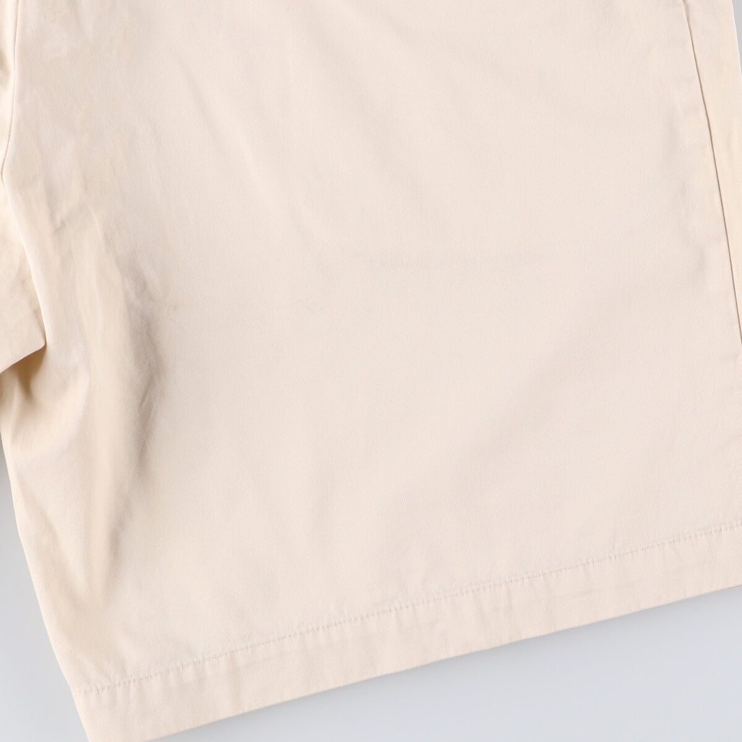 Ralph Lauren POLO by Ralph Lauren TYLER SHORT Two-pleat chino shorts, short pants, men's size W33 cotton ivory Vintage Second Hand