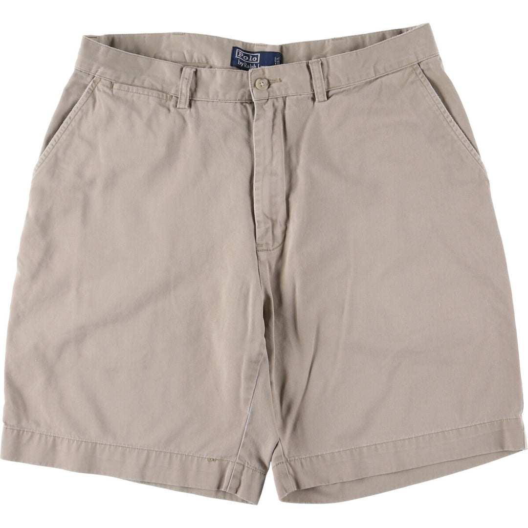 Ralph Lauren POLO by Ralph Lauren PROSPECT SHORT Chino shorts Short pants Men's W34 equivalent cotton Beige type Vintage Second Hand