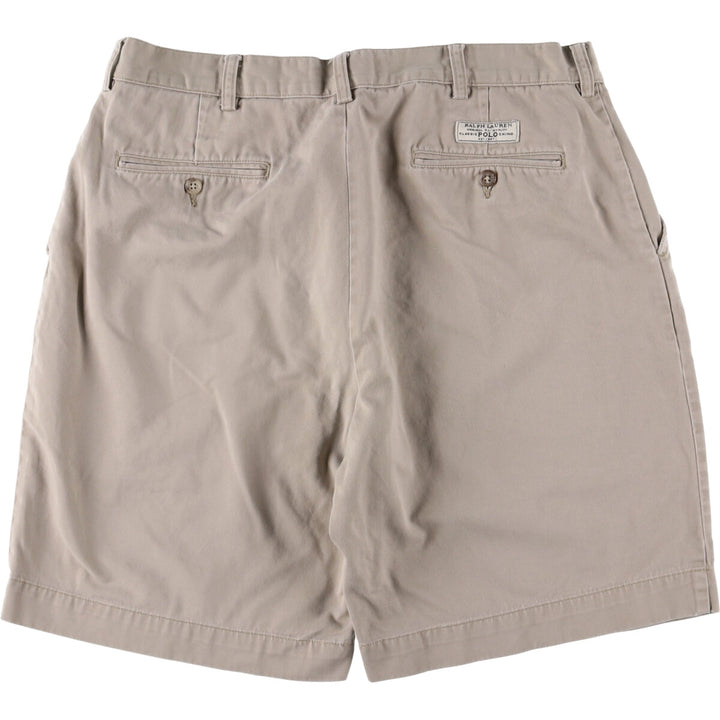 Ralph Lauren POLO by Ralph Lauren PROSPECT SHORT Chino shorts Short pants Men's W34 equivalent cotton Beige type Vintage Second Hand