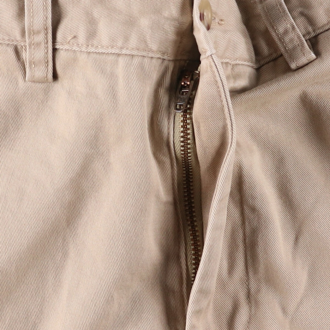 Ralph Lauren POLO by Ralph Lauren Chino Shorts, Shorts, Men's, W34 equivalent cotton Beige type Vintage Second Hand