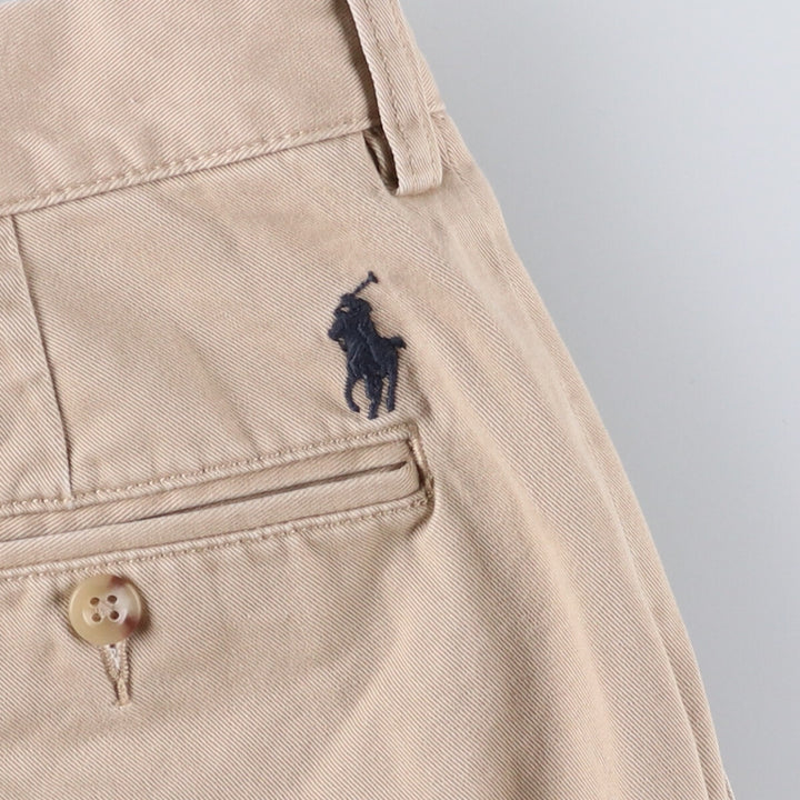 Ralph Lauren POLO by Ralph Lauren Chino Shorts, Shorts, Men's, W34 equivalent cotton Beige type Vintage Second Hand