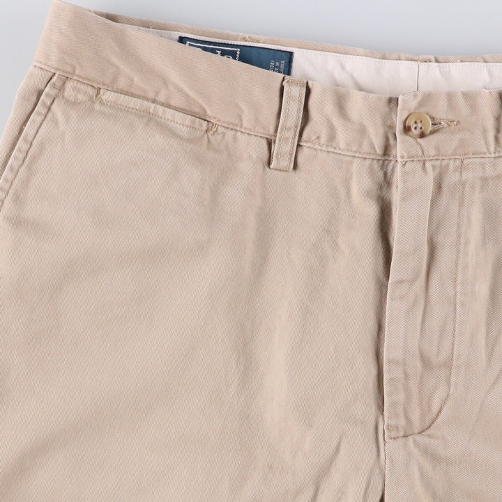 Ralph Lauren POLO by Ralph Lauren Chino Shorts, Shorts, Men's, W34 equivalent cotton Beige type Vintage Second Hand