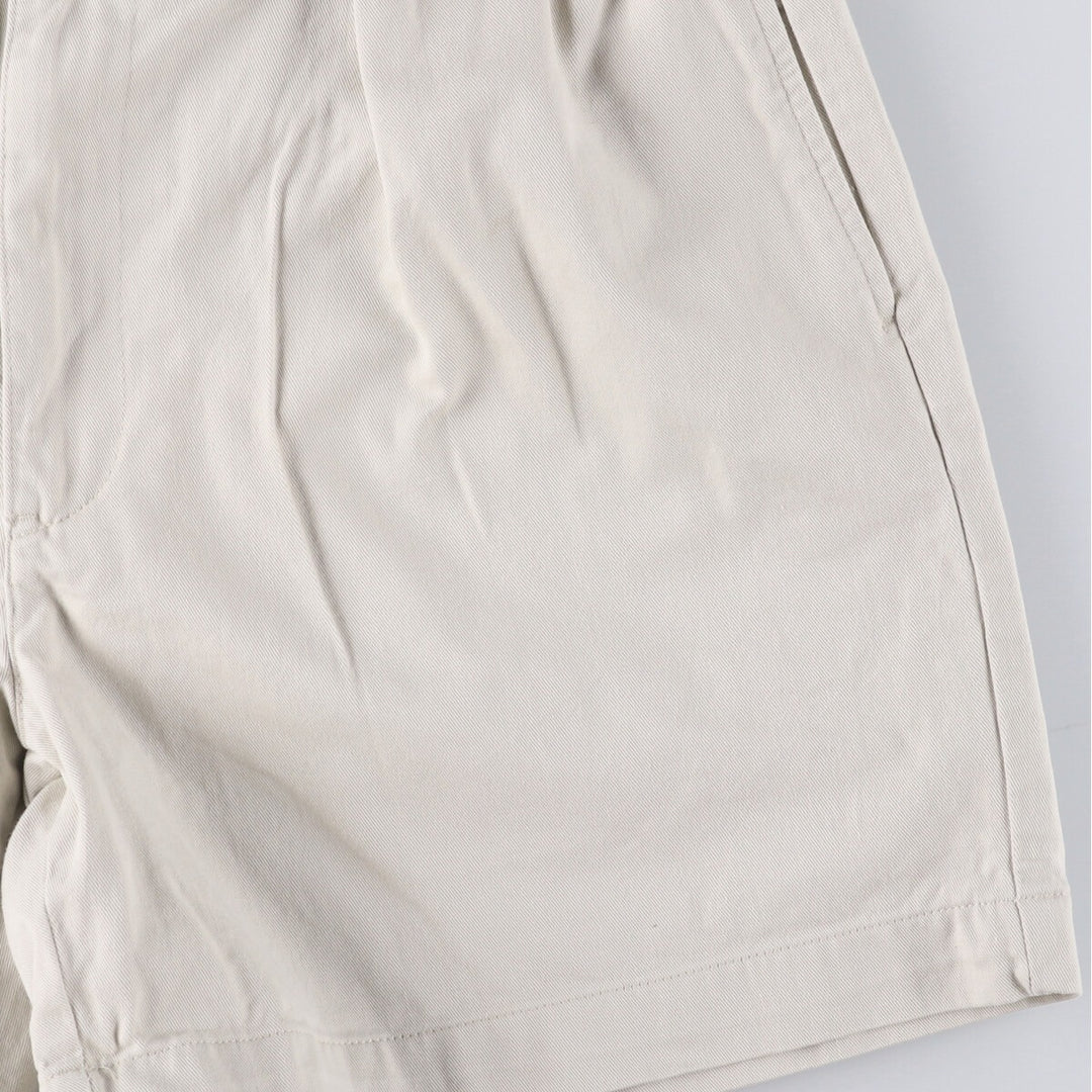 Ralph Lauren POLO RALPH LAUREN Two-pleat Chino Shorts Shorts Men's W32 equivalent cotton Beige type Vintage Second Hand