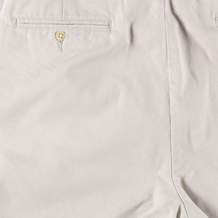 Ralph Lauren POLO RALPH LAUREN Two-pleat Chino Shorts Shorts Men's W32 equivalent cotton Beige type Vintage Second Hand