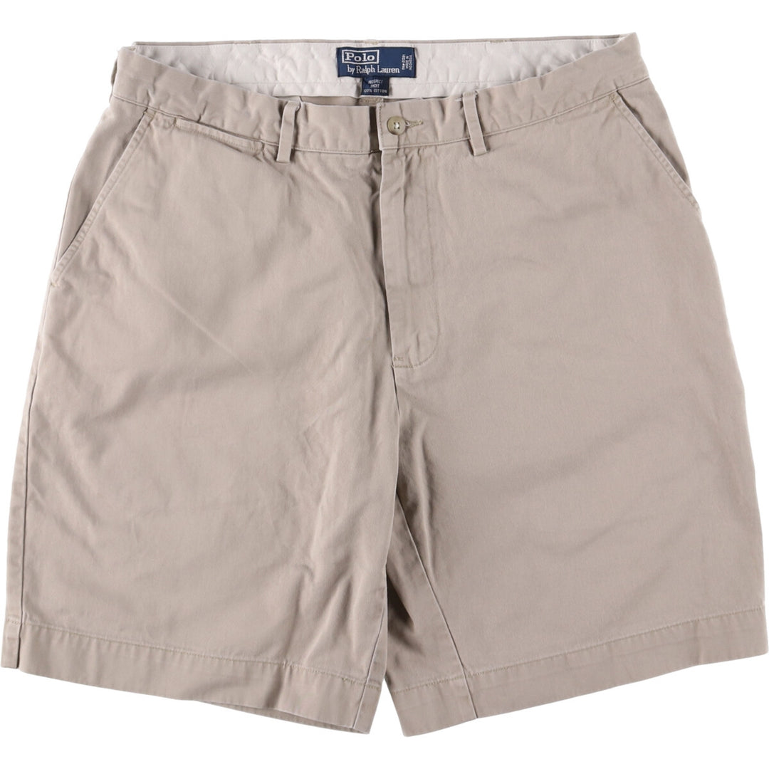 Ralph Lauren POLO by Ralph Lauren PROSPECT SHORT Chino shorts Short pants Men's w35 equivalent cotton Beige type Vintage Second Hand