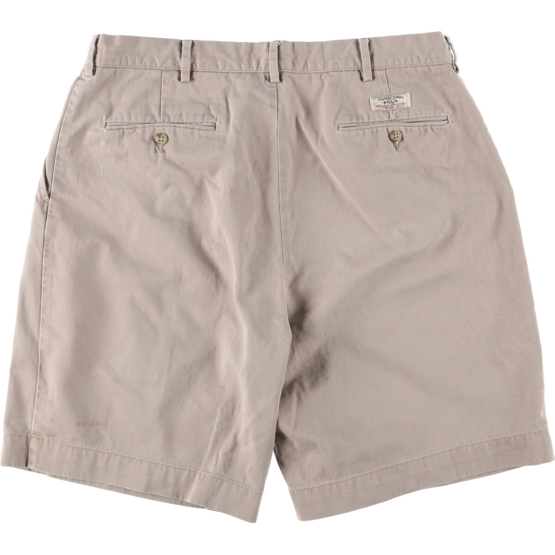Ralph Lauren POLO by Ralph Lauren PROSPECT SHORT Chino shorts Short pants Men's w35 equivalent cotton Beige type Vintage Second Hand