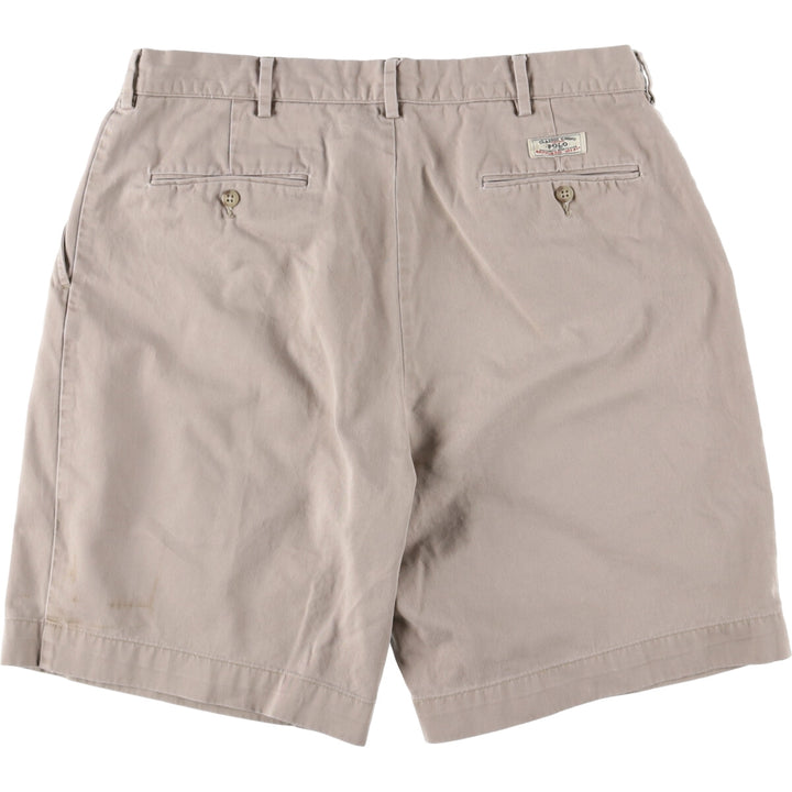 Ralph Lauren POLO by Ralph Lauren PROSPECT SHORT Chino shorts Short pants Men's w35 equivalent cotton Beige type Vintage Second Hand