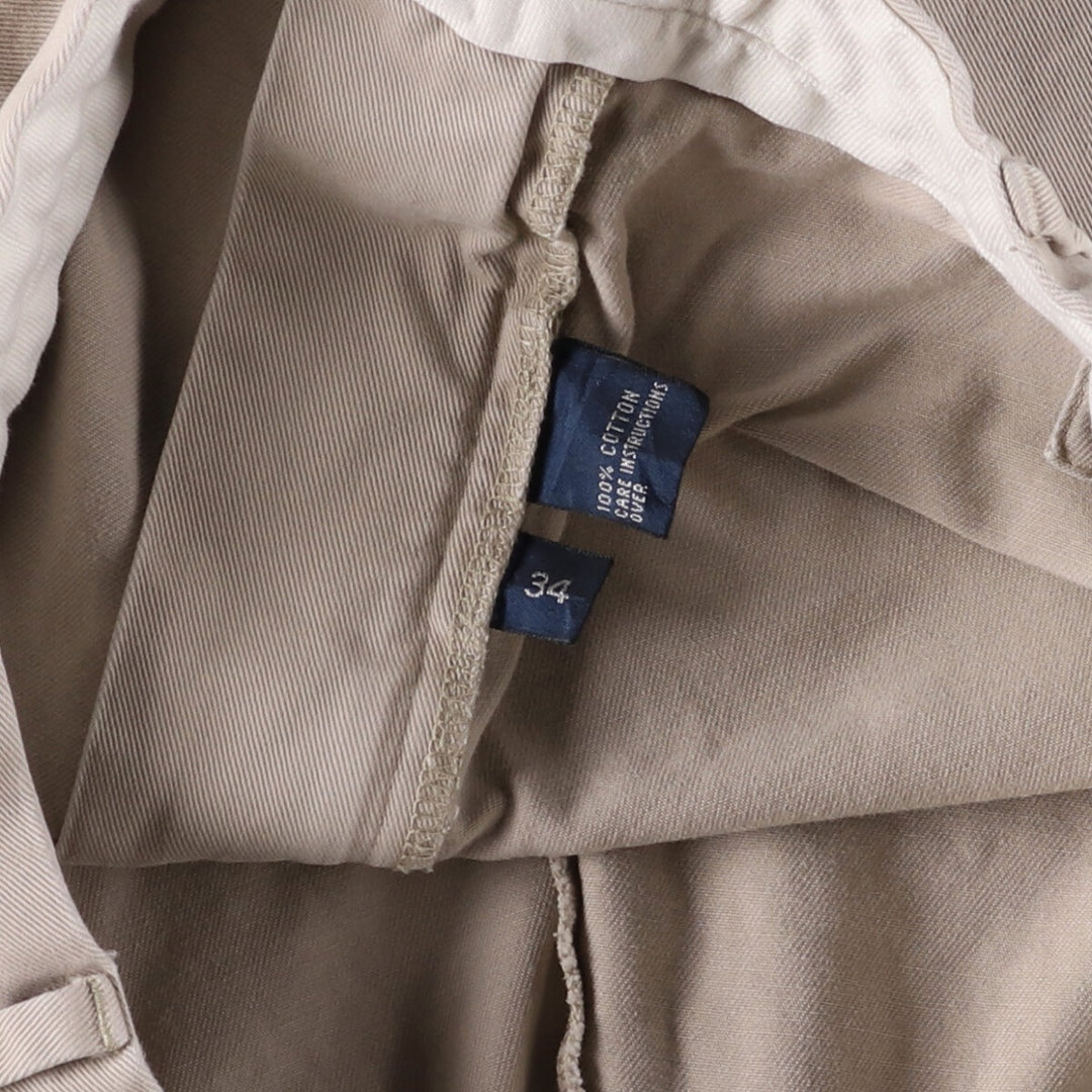 Ralph Lauren POLO by Ralph Lauren PROSPECT SHORT Chino shorts Short pants Men's w35 equivalent cotton Beige type Vintage Second Hand