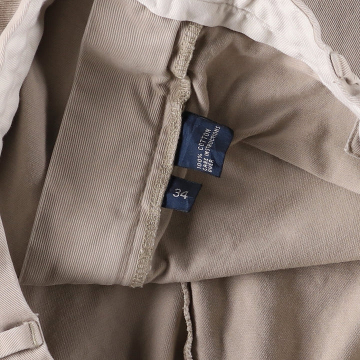 Ralph Lauren POLO by Ralph Lauren PROSPECT SHORT Chino shorts Short pants Men's w35 equivalent cotton Beige type Vintage Second Hand
