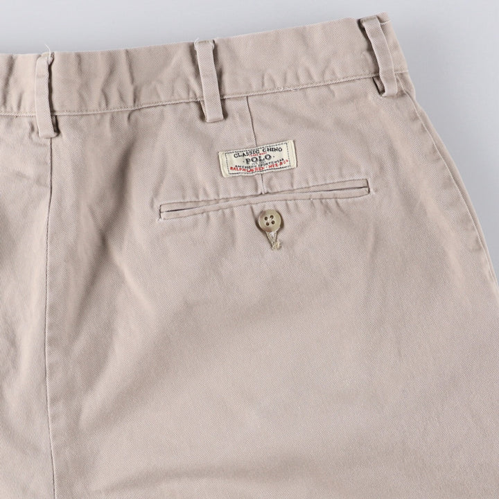 Ralph Lauren POLO by Ralph Lauren PROSPECT SHORT Chino shorts Short pants Men's w35 equivalent cotton Beige type Vintage Second Hand