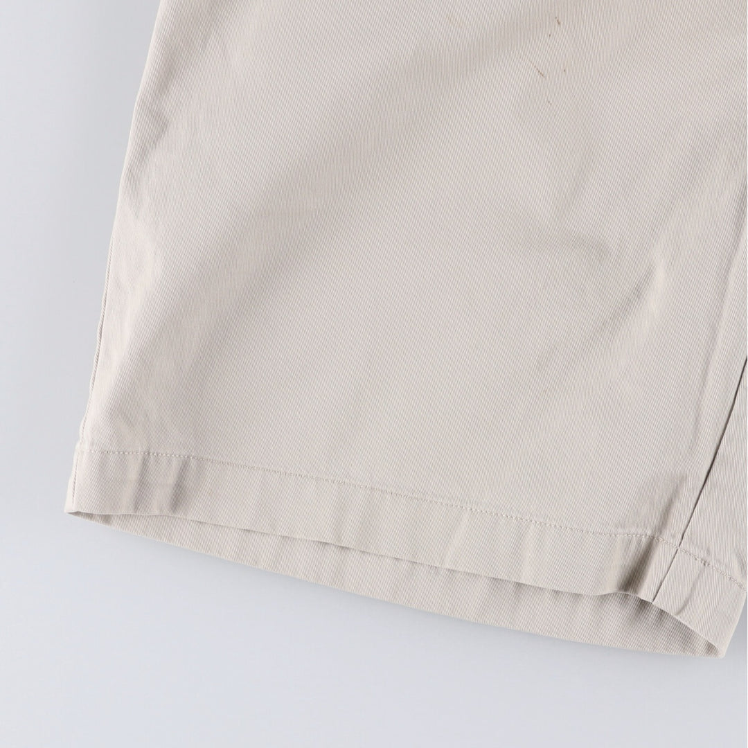 Ralph Lauren POLO by Ralph Lauren TYLER SHORT Two-pleat chino shorts, short pants, men's size W32 cotton Beige type Vintage Second Hand