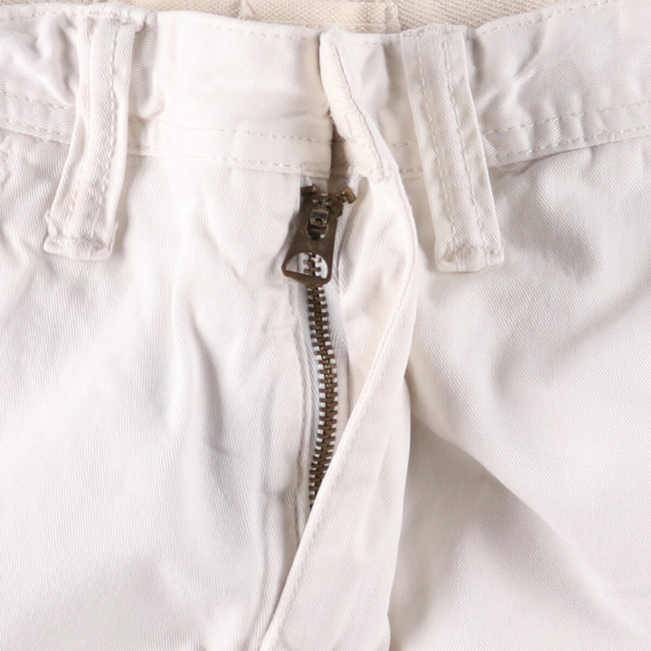 Ralph Lauren POLO by Ralph Lauren Chino Shorts, Shorts, Men's, W34 equivalent cotton white type Vintage Second Hand