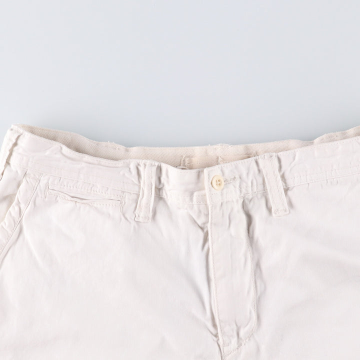 Ralph Lauren POLO by Ralph Lauren Chino Shorts, Shorts, Men's, W34 equivalent cotton white type Vintage Second Hand