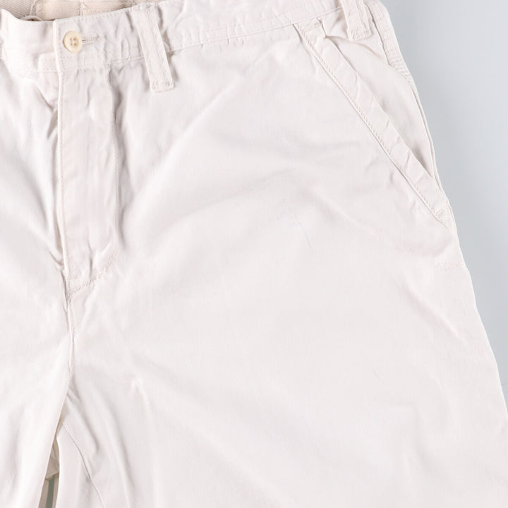 Ralph Lauren POLO by Ralph Lauren Chino Shorts, Shorts, Men's, W34 equivalent cotton white type Vintage Second Hand