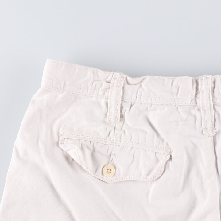 Ralph Lauren POLO by Ralph Lauren Chino Shorts, Shorts, Men's, W34 equivalent cotton white type Vintage Second Hand