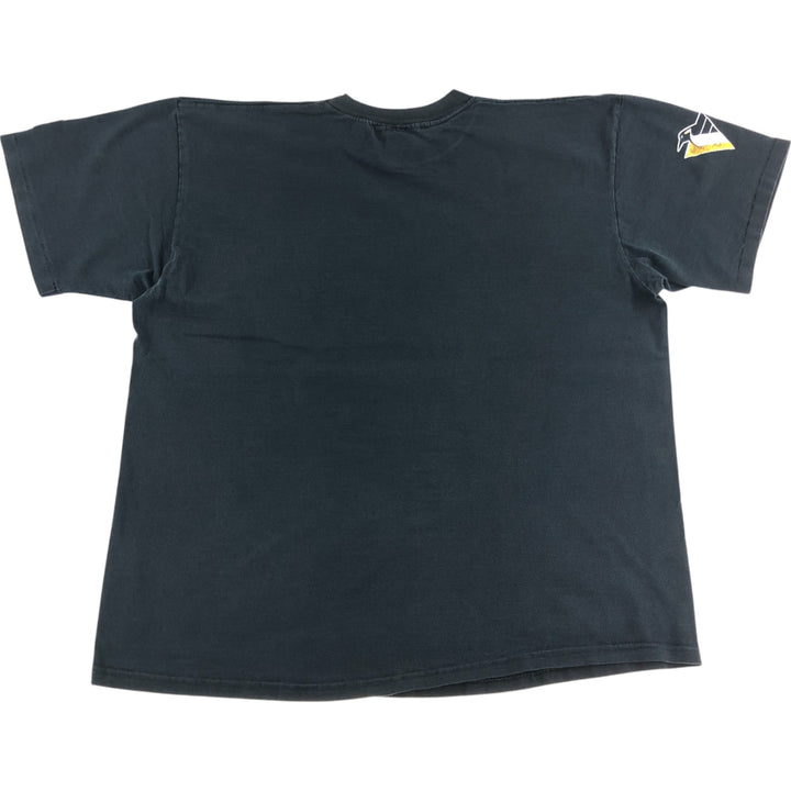 90'S Starter Pittsburgh Penguins Logo Print T-Shirt Made in USA Men's L Size Vintage cotton black type Vintage Second Hand