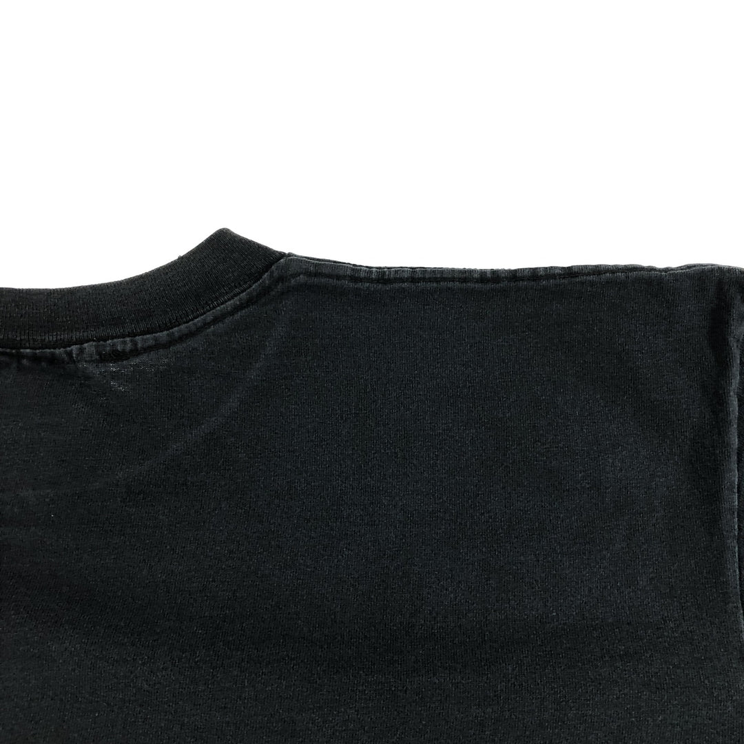 90'S Starter Pittsburgh Penguins Logo Print T-Shirt Made in USA Men's L Size Vintage cotton black type Vintage Second Hand