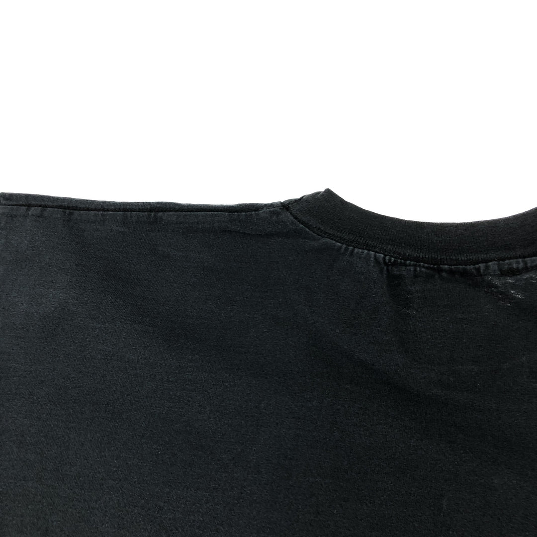 90'S Starter Pittsburgh Penguins Logo Print T-Shirt Made in USA Men's L Size Vintage cotton black type Vintage Second Hand