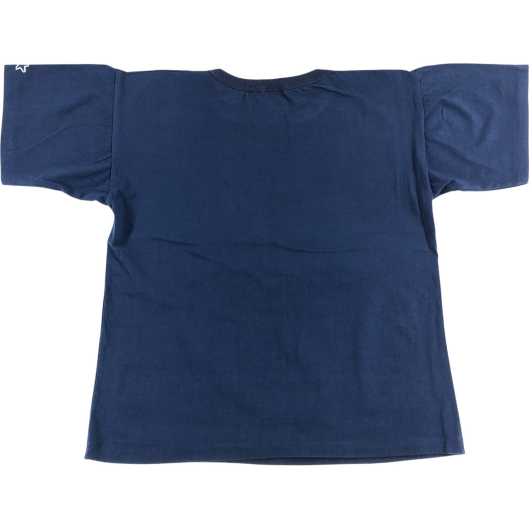 90'S Starter NFL Dallas Cowboys Logo Print T-Shirt Made in USA Men's M Vintage cotton navy blue type Vintage Second Hand