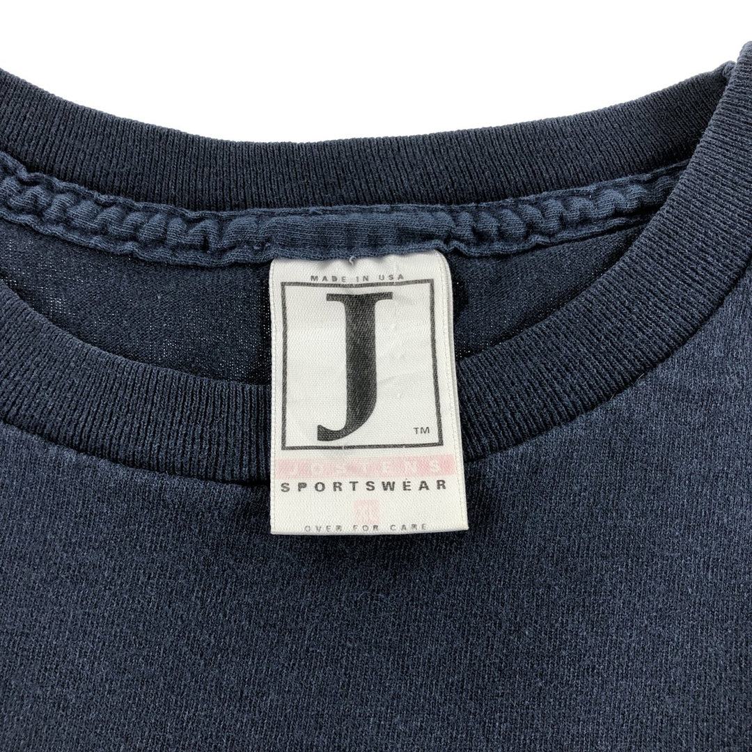 Vintage 80'S JOSTENS SPORTSWEAR Dallas Cowboys Logo Print T-Shirt Made in USA Men's XL cotton navy blue type Vintage Second Hand