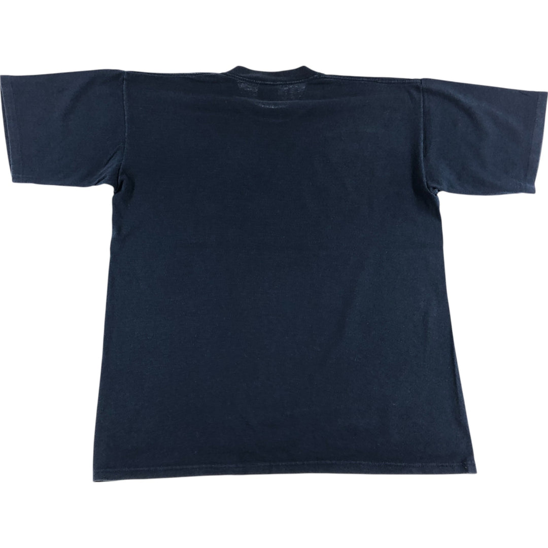 00'S ALLSPORT MLB NEW YORK YANKEES New York Yankees sports print T-shirt men's size L cotton navy blue type Vintage Second Hand