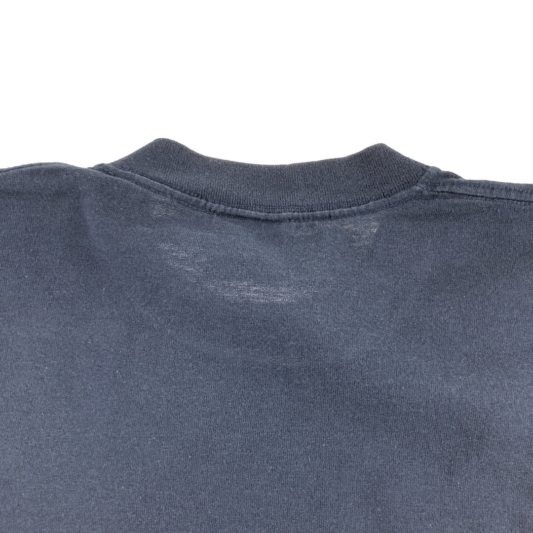 00'S ALLSPORT MLB NEW YORK YANKEES New York Yankees sports print T-shirt men's size L cotton navy blue type Vintage Second Hand