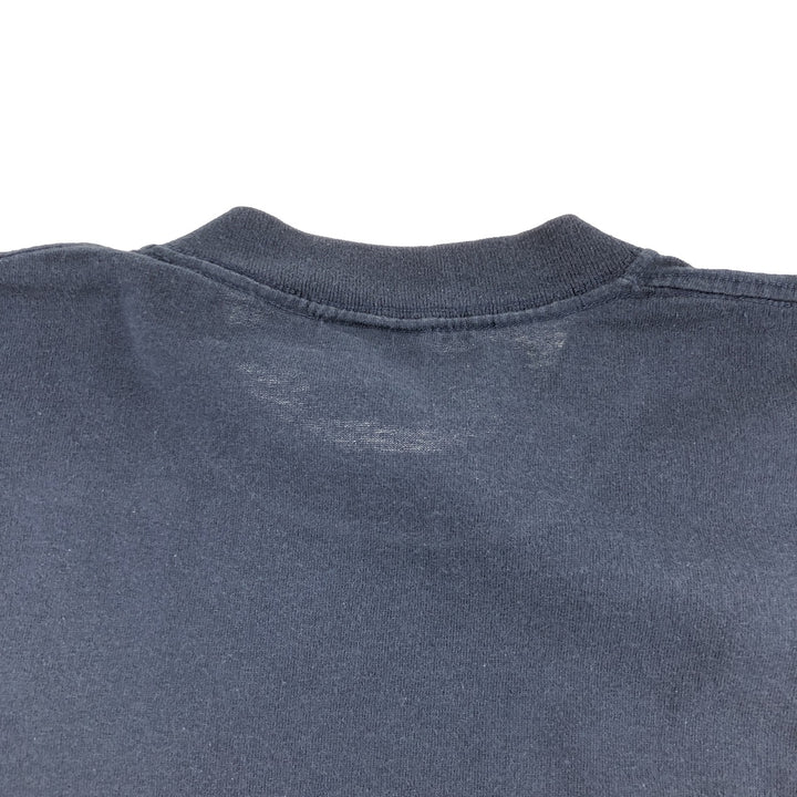 00'S ALLSPORT MLB NEW YORK YANKEES New York Yankees sports print T-shirt men's size L cotton navy blue type Vintage Second Hand