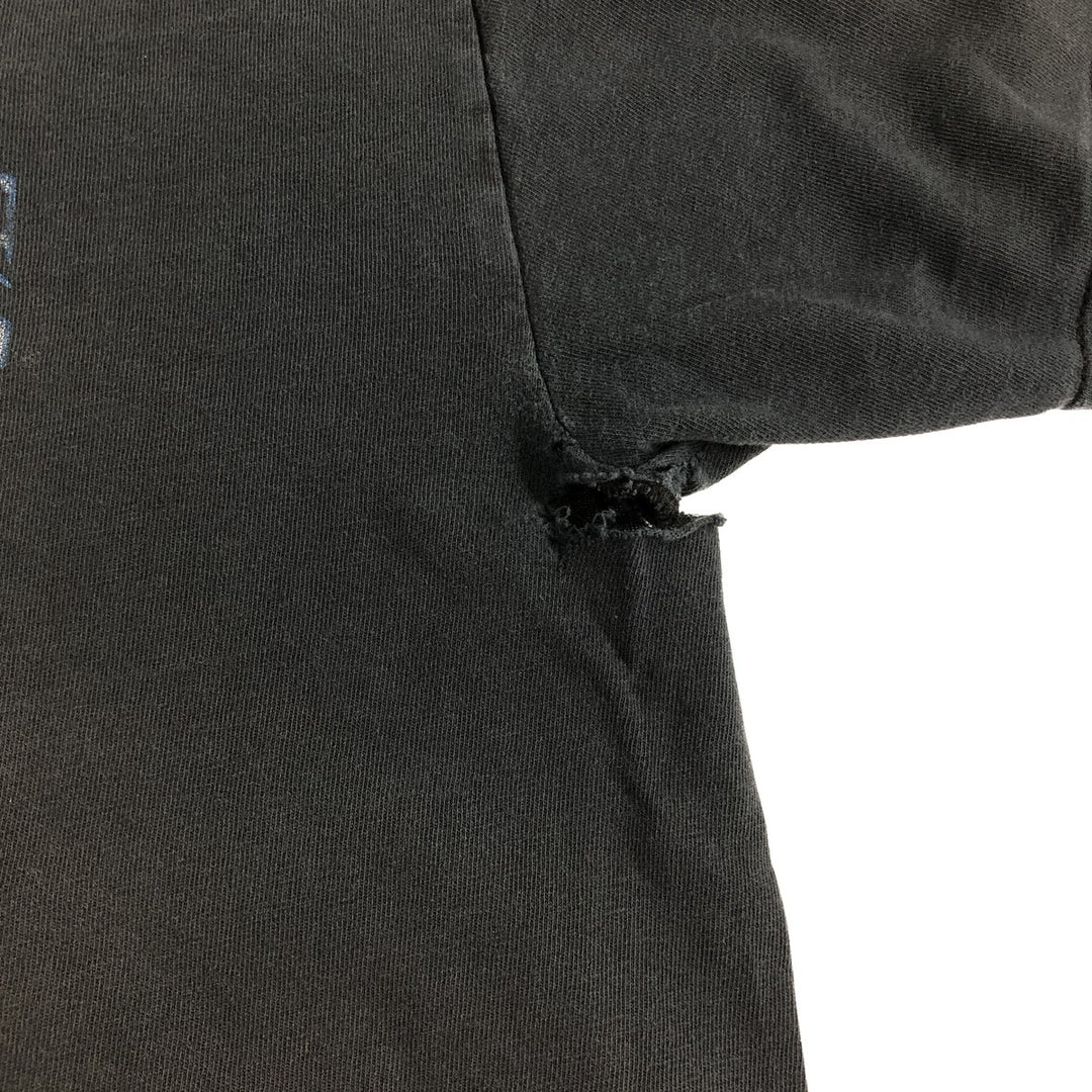 00'S Harley-Davidson Motorcycle Bike T-shirt Made in USA Men's L size cotton black type Vintage Second Hand