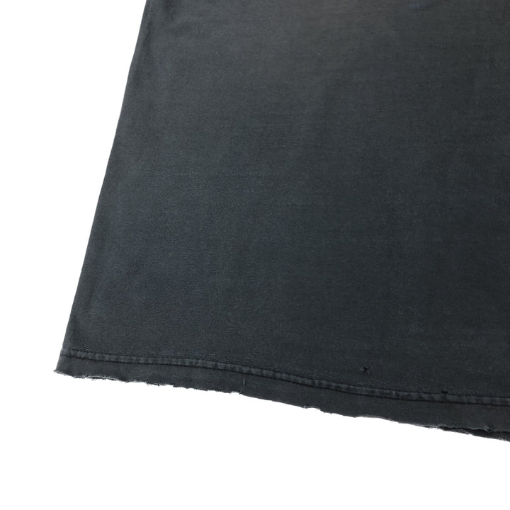 00'S Harley-Davidson Motorcycle Bike T-shirt Made in USA Men's L size cotton black type Vintage Second Hand