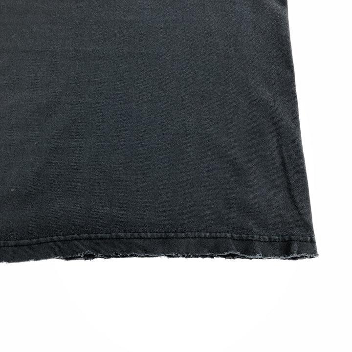 00'S Harley-Davidson Motorcycle Bike T-shirt Made in USA Men's L size cotton black type Vintage Second Hand