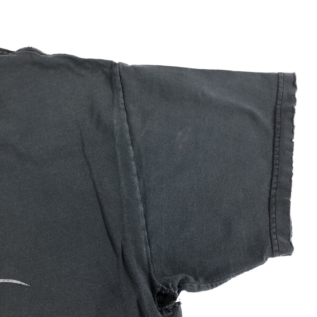 00'S Harley-Davidson Motorcycle Bike T-shirt Made in USA Men's L size cotton black type Vintage Second Hand