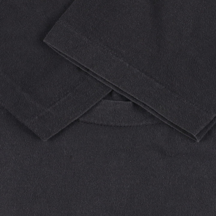 90'S Fruit of the Loom Back Print T-Shirt Made in USA Men's M Vintage cotton black type Vintage Second Hand