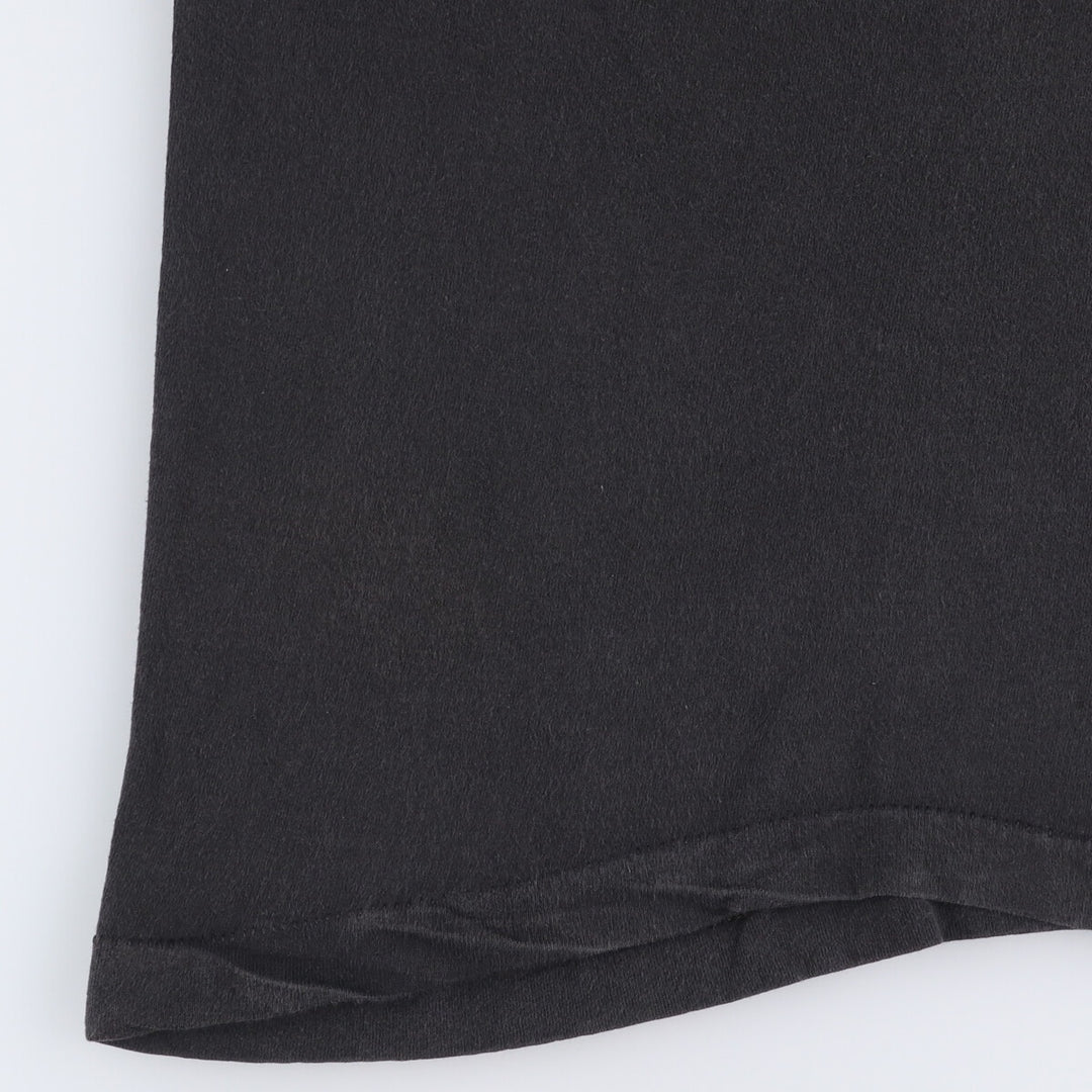 90'S Fruit of the Loom Back Print T-Shirt Made in USA Men's M Vintage cotton black type Vintage Second Hand