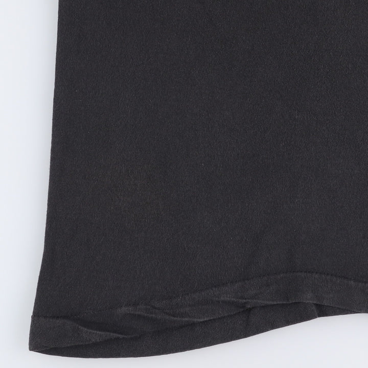 90'S Fruit of the Loom Back Print T-Shirt Made in USA Men's M Vintage cotton black type Vintage Second Hand