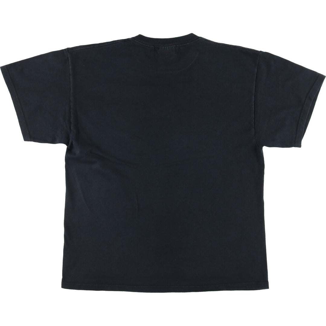 00'S Nike Sports Print T-shirt Men's Size L cotton black type Vintage Second Hand