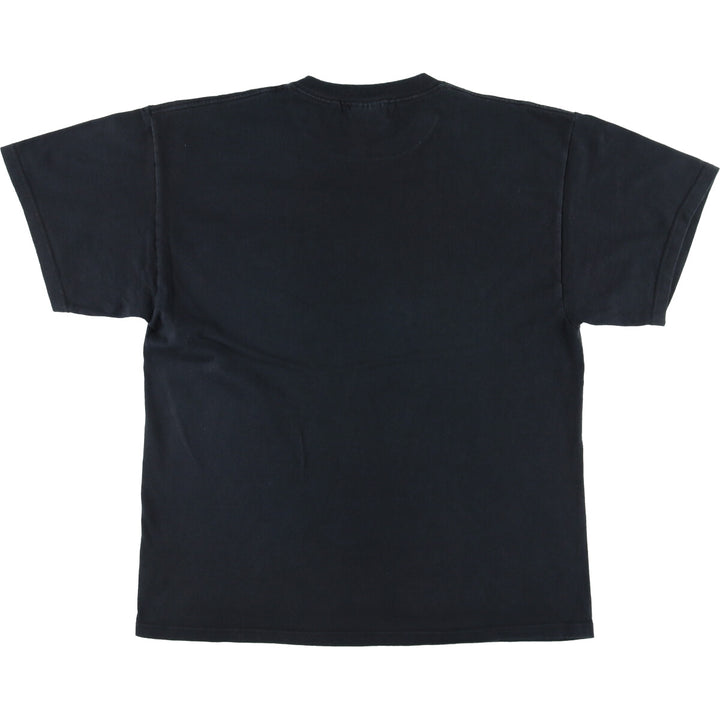 00'S Nike Sports Print T-shirt Men's Size L cotton black type Vintage Second Hand