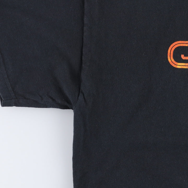 00'S Nike Sports Print T-shirt Men's Size L cotton black type Vintage Second Hand