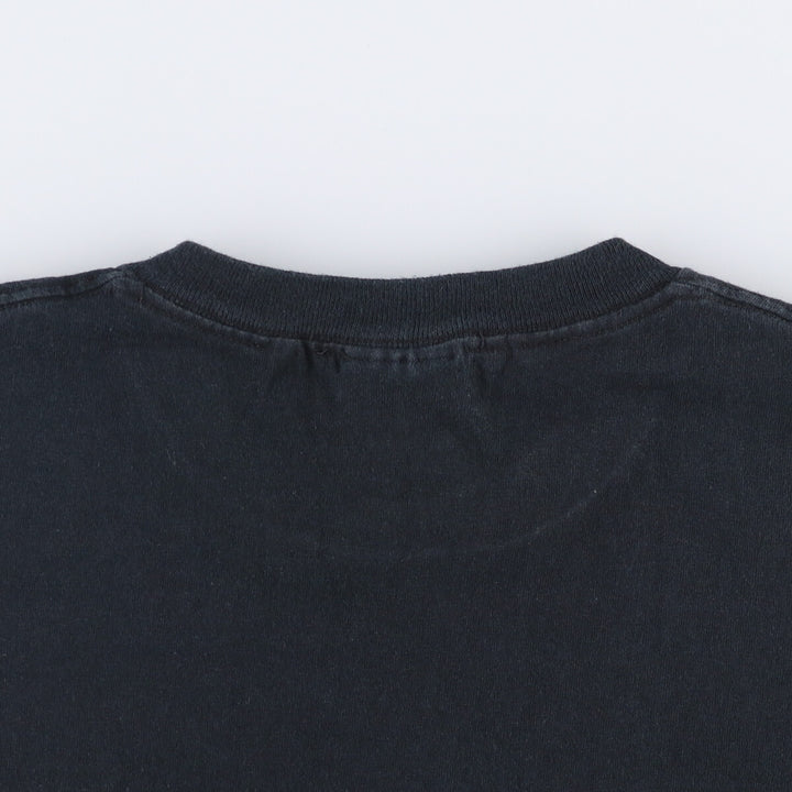 00'S Nike Sports Print T-shirt Men's Size L cotton black type Vintage Second Hand