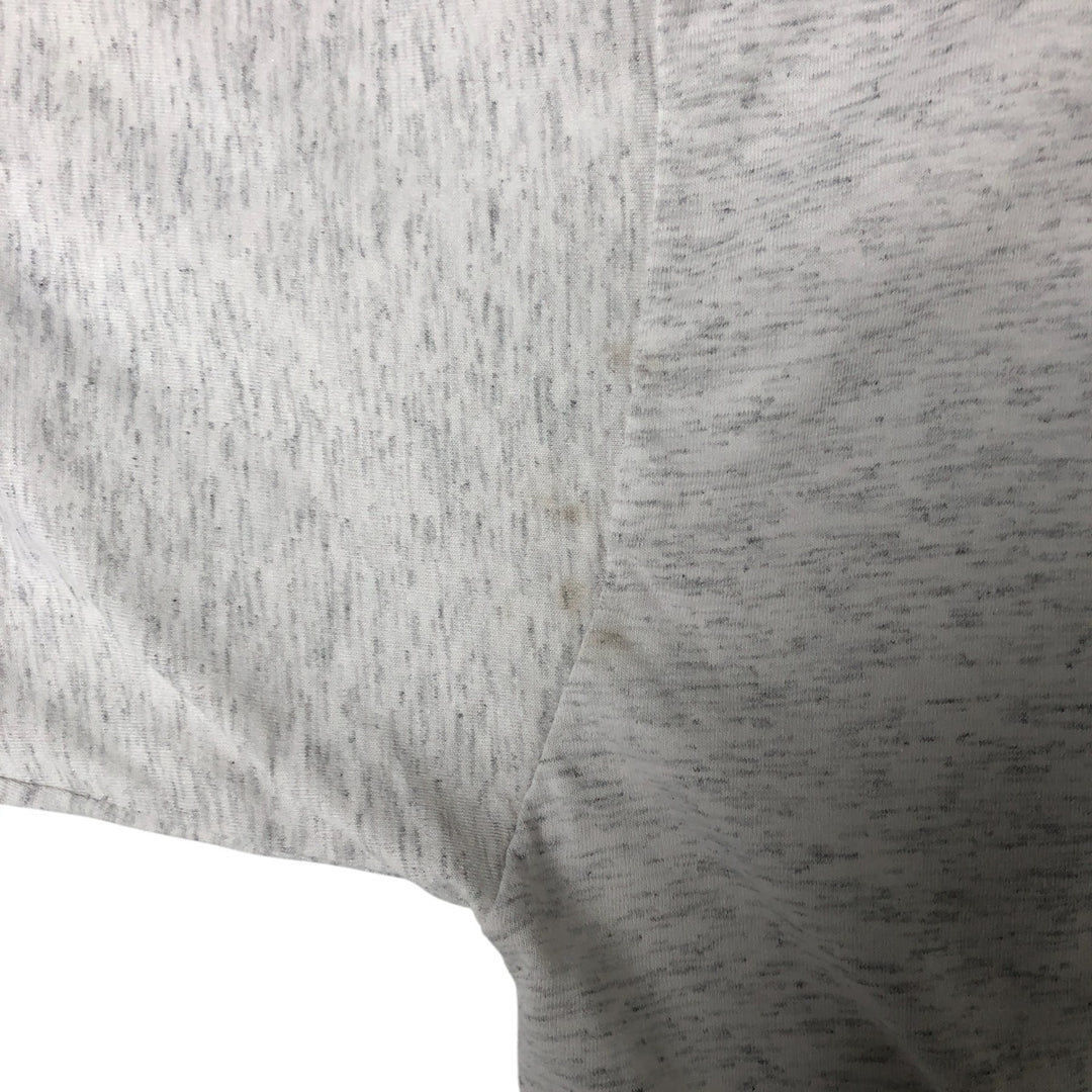 Big size 90'S cat pattern animal t-shirt men's XXXL equivalent vintage unclear gray type Vintage Second Hand