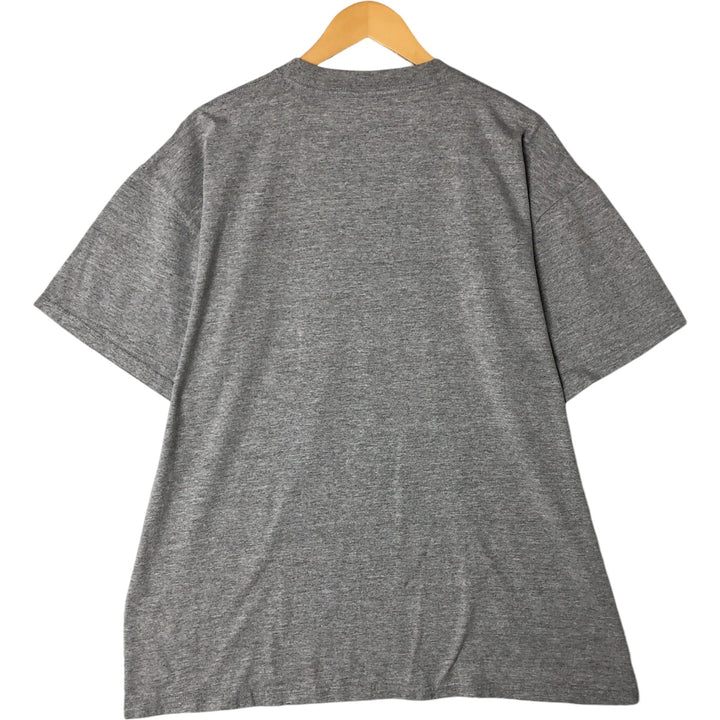 SHERRY Fish Pattern Animal Pattern Animal T-shirt Men's XL size cotton gray type Vintage Second Hand