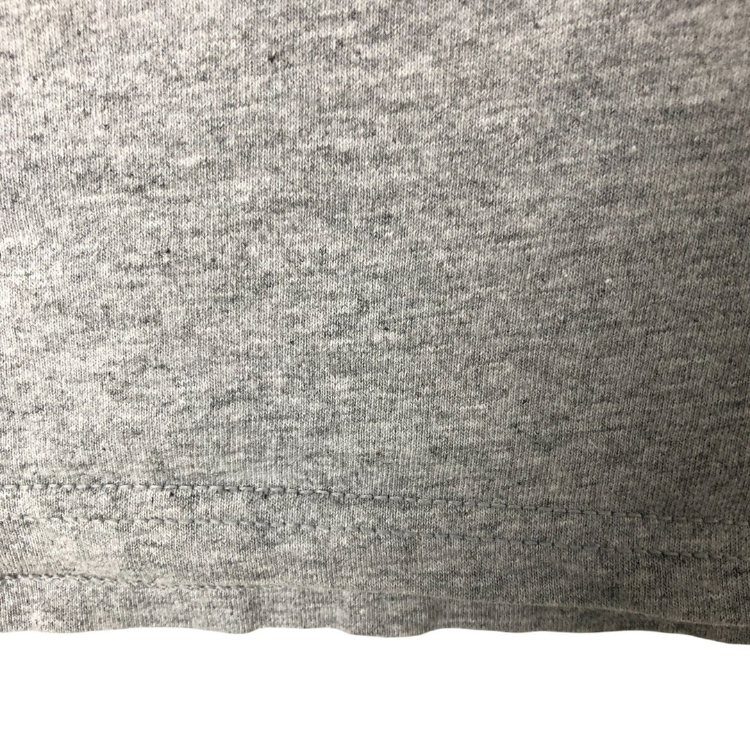 SHERRY Fish Pattern Animal Pattern Animal T-shirt Men's XL size cotton gray type Vintage Second Hand