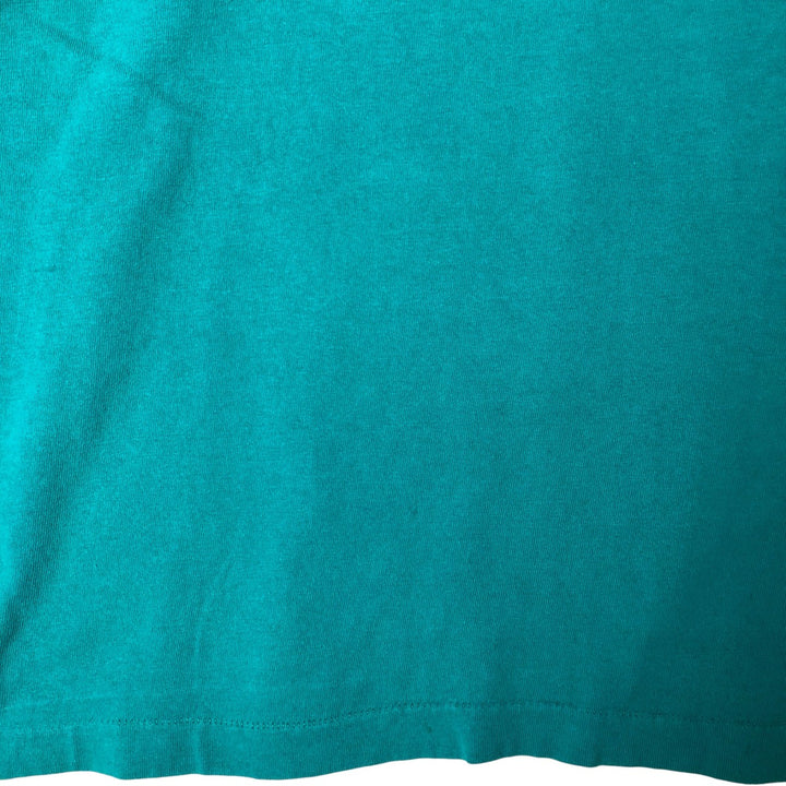 90'S Fruit of the Loom Message Print T-Shirt Men's XL Vintage cotton blue type Vintage Second Hand