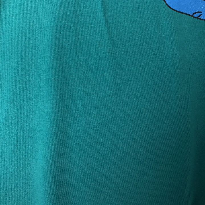 90'S Fruit of the Loom Message Print T-Shirt Men's XL Vintage cotton blue type Vintage Second Hand