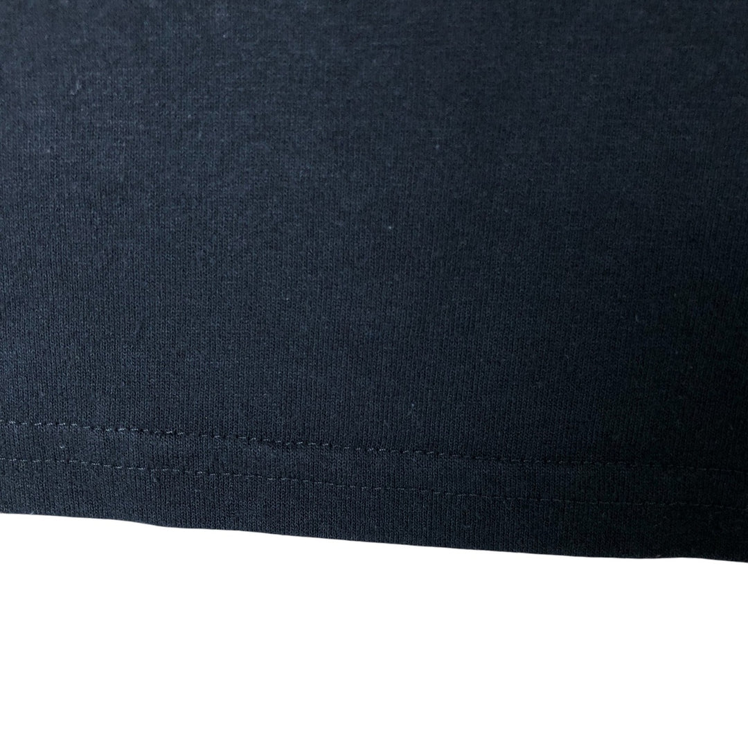 AUGUSTA AUGUSTA SPORTSWEAR V-neck message print T-shirt for men (approx. L) cotton black type Vintage Second Hand
