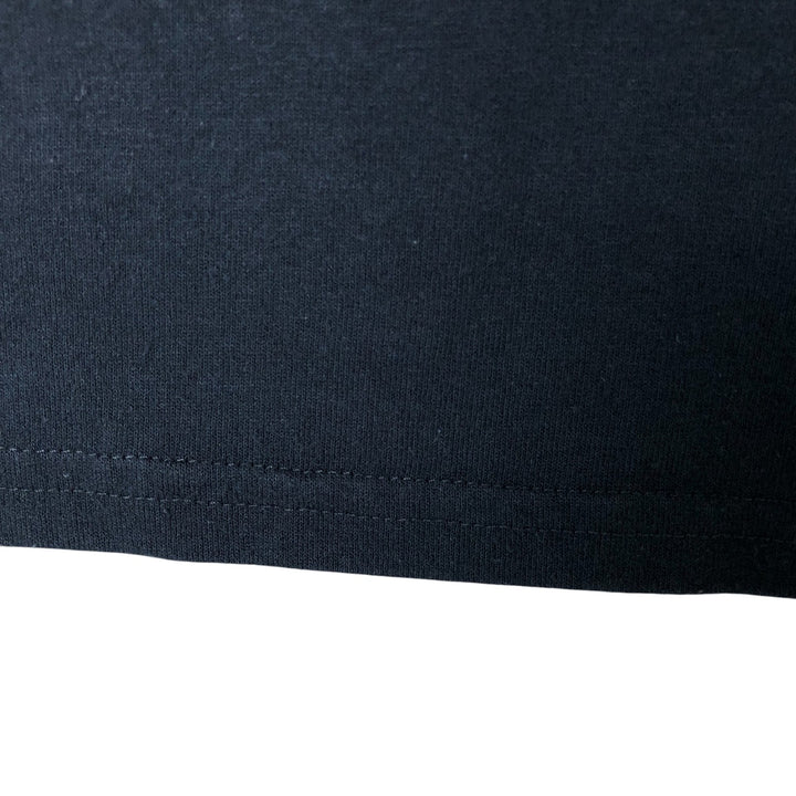 AUGUSTA AUGUSTA SPORTSWEAR V-neck message print T-shirt for men (approx. L) cotton black type Vintage Second Hand