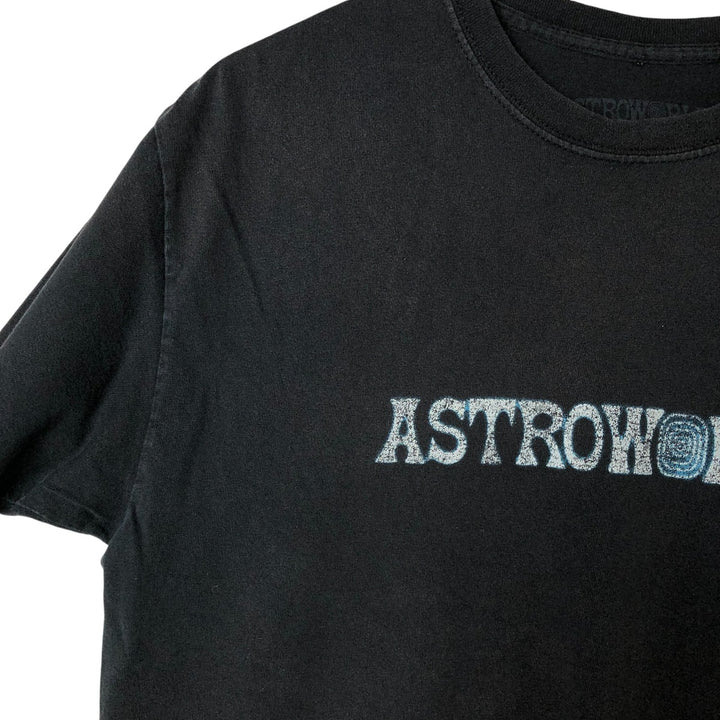 TRAVIS SCOTT Travis Scott Band T-shirt, Men's M size unclear black type Vintage Second Hand