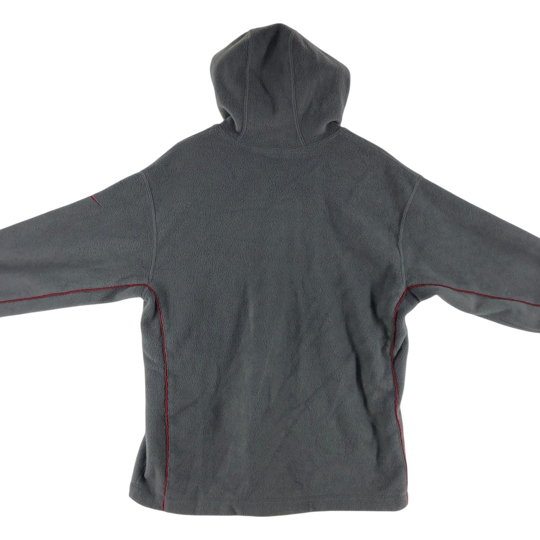 2000'S Nike fleece pullover hoodie, men's size M polyester gray type Vintage Second Hand