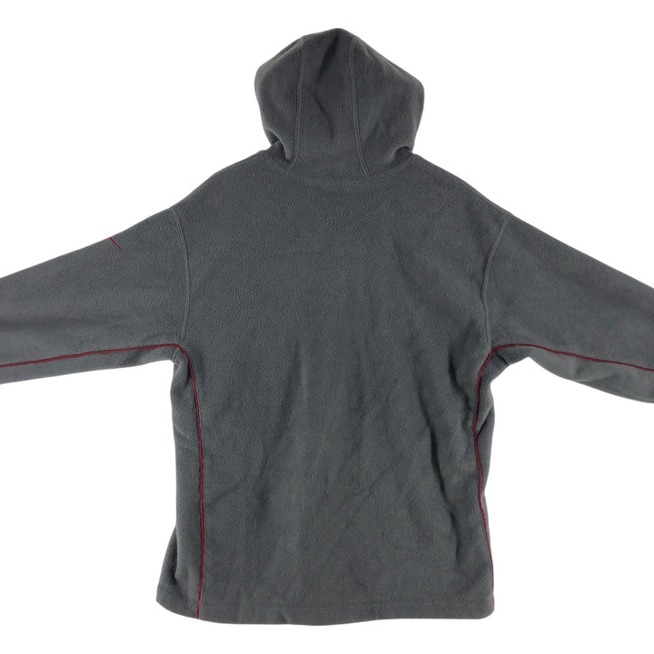 2000'S Nike fleece pullover hoodie, men's size M polyester gray type Vintage Second Hand