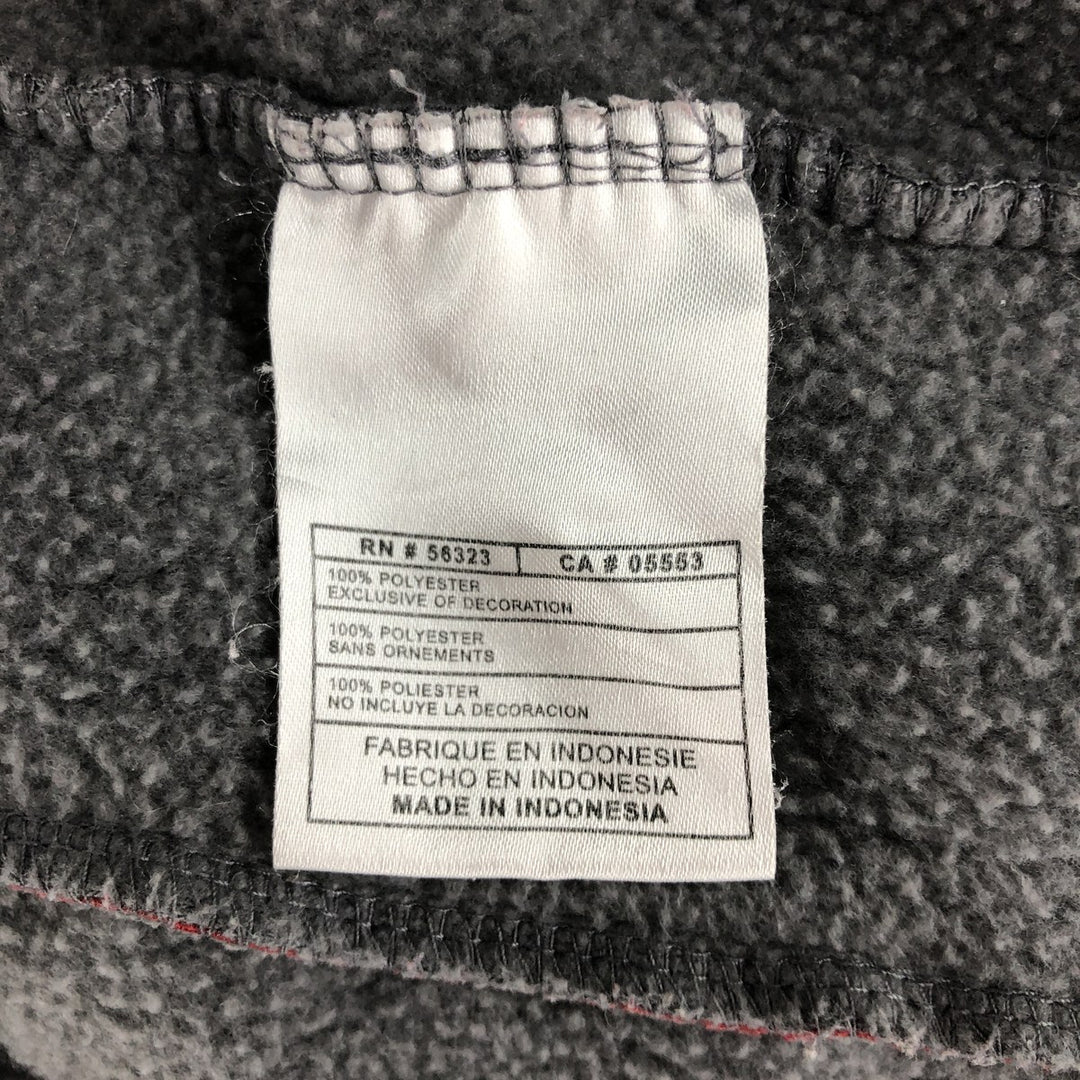 2000'S Nike fleece pullover hoodie, men's size M polyester gray type Vintage Second Hand