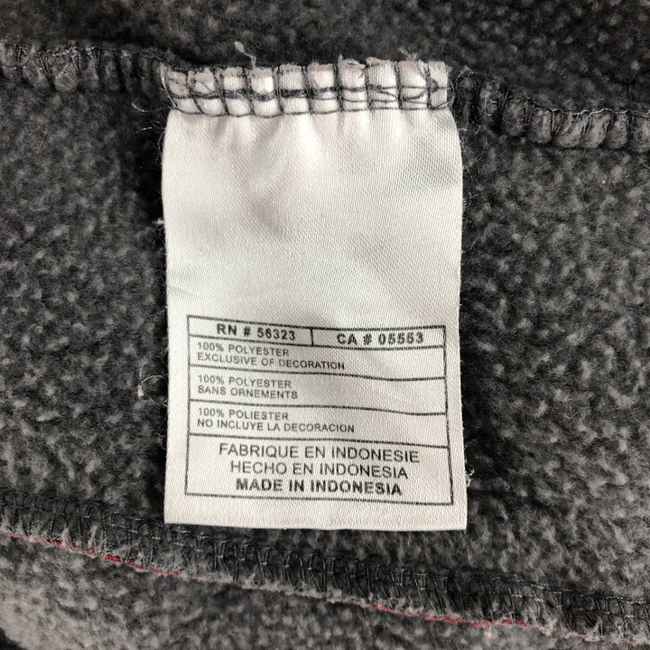 2000'S Nike fleece pullover hoodie, men's size M polyester gray type Vintage Second Hand